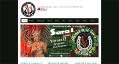 Desktop Screenshot of comparsaorfeo.com.ar