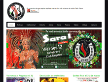 Tablet Screenshot of comparsaorfeo.com.ar